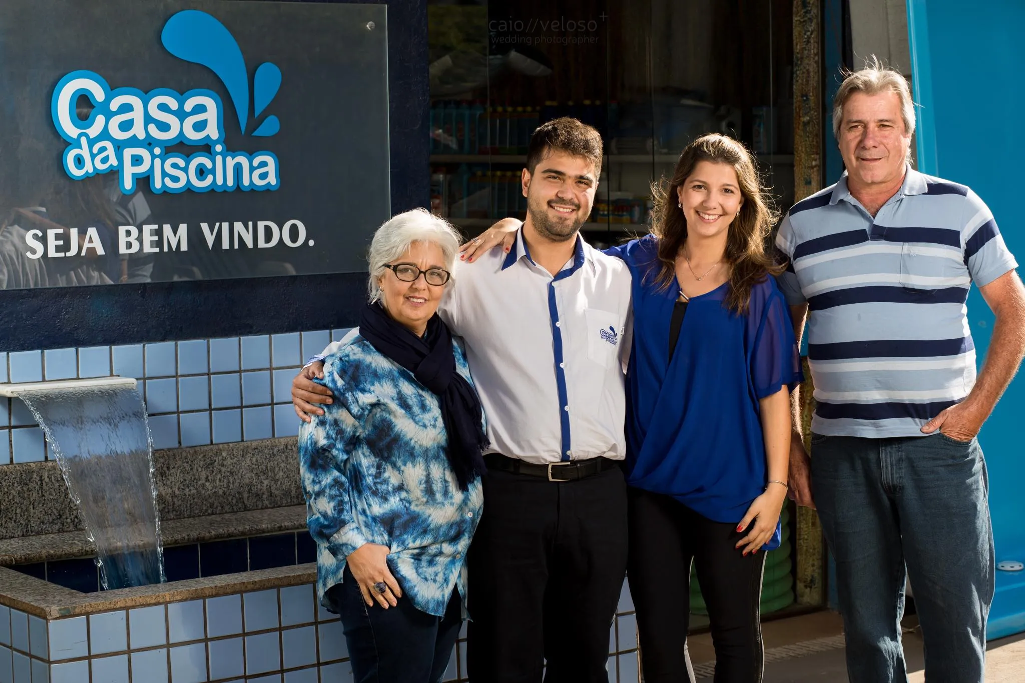 Piscina de fibra instalada em Belo Horizonte